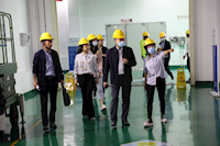 省發(fā)展研究中心生態(tài)文明研究處到水控集團排水公司調研